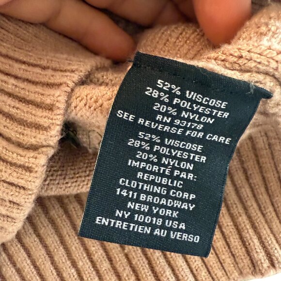 Premise Womens Cable Knit Pullover Sweater M/M Blush Pink Long Sleeve Cozy & Sty - Picture 8 of 9